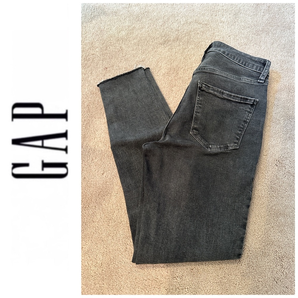 Gap Women’s Universal Jegging Jeans Sky High Black Size 28/6